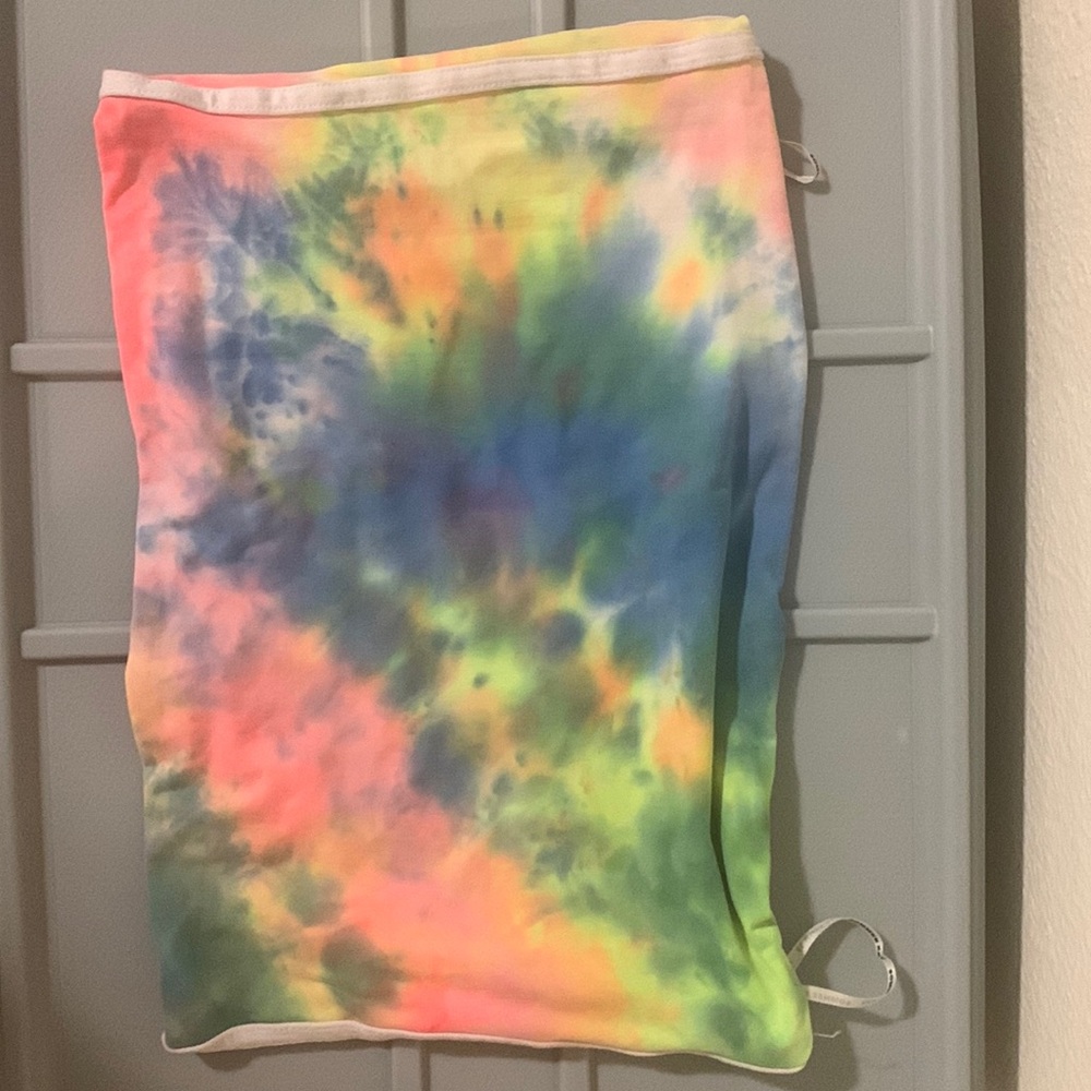 Tie dye crop top